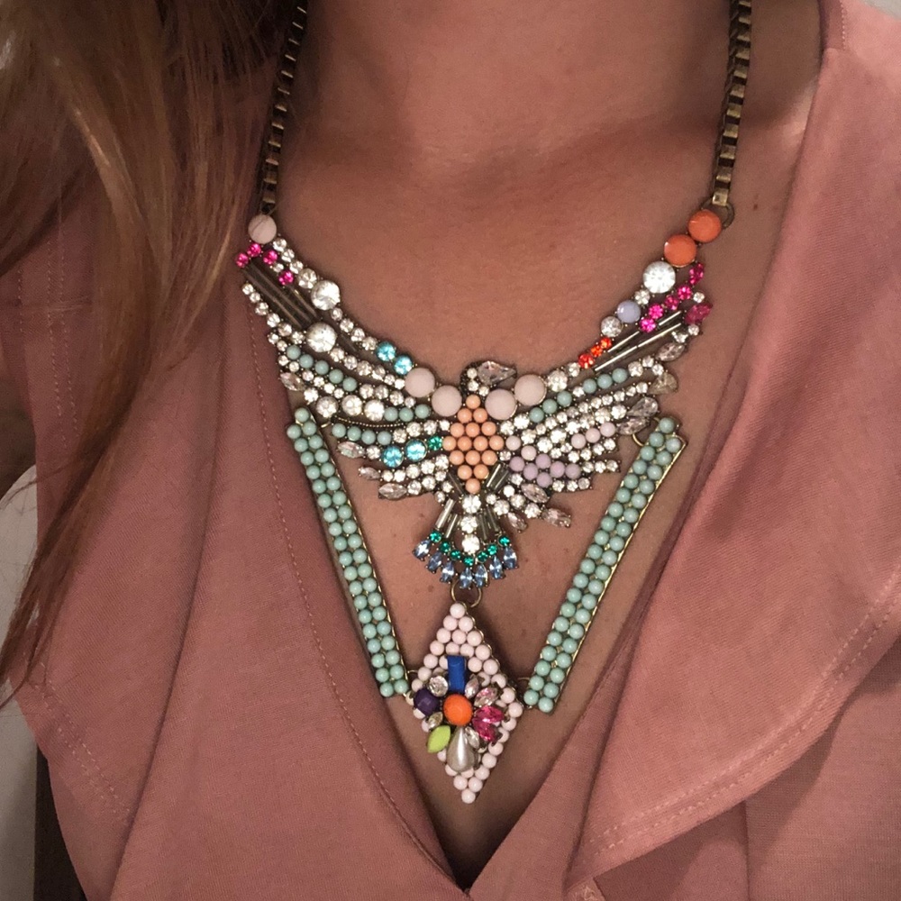 Jeweled Multicolor Necklace